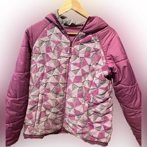 Girls Northface Reversible Jacket size extra large